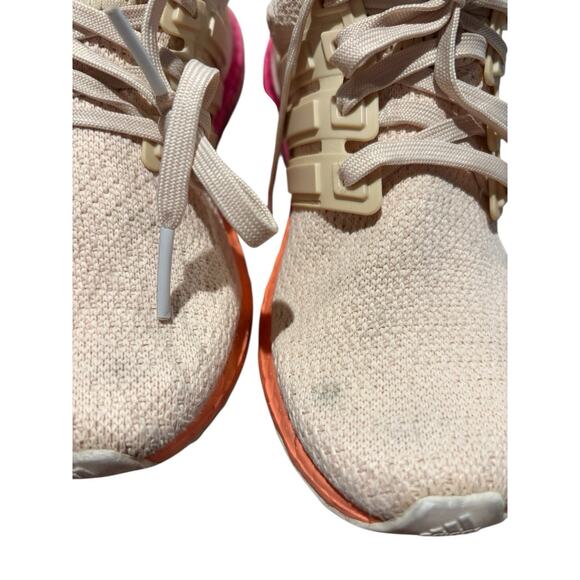 ADIDAS ULTRABOOST DNA W (LIEN BEIGE PINK ORANGE) SNEAKER SHOES SIZE 6 (FX7235) - Picture 9 of 10
